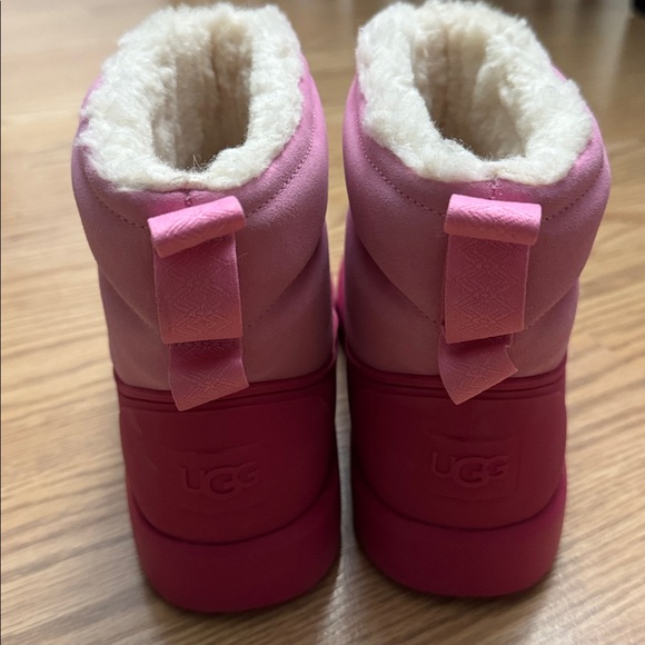 UGG Classic Mini Mod Pink 6 - Picture 7 of 9
